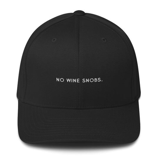 No Wine Snobs Ball Cap
